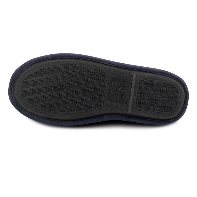 totes toasties® Mens Centre Seam Mule Navy Extra Image 6